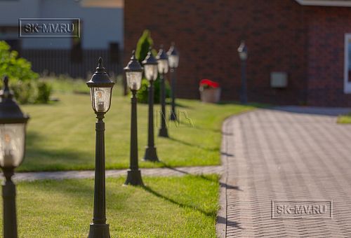 Одноэтажная усадьба в английском стиле в КП Галактика, технология каркас - 15