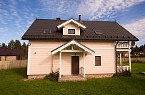 Строительство каркасного коттеджа с большой террасой в п Ольшаники - мини - 20