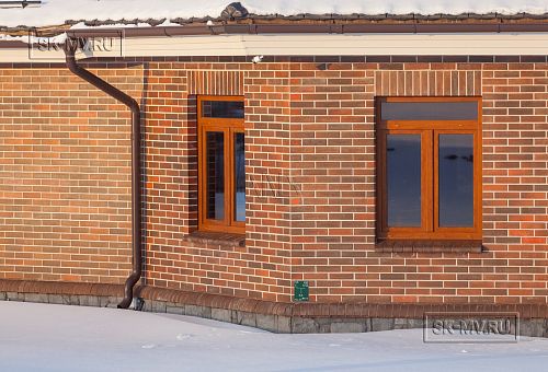 Фото репортаж с места строительства комбинированного дома площадью 1400 кв м с цоколем и СПА в д Пеники Ленобласти - 6