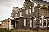 Строительство каркасного коттеджа с кирпичной отделкой в поселке Черничные поля Москва - мини - 15