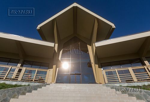 Построенный клубный дом с рестараном по технологии фахверк для гольф-клуба Земляничные поляны - 28