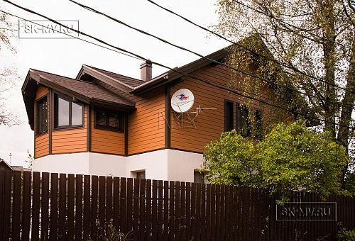 Строительство комбинированного загородного дома из газобетона и дерева в п Володарский - 12