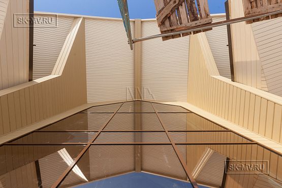 Построенный клубный дом с рестараном по технологии фахверк для гольф-клуба Земляничные поляны - 40