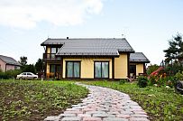 Строительство каркасного дома Приютино 1 площадью 165 кв м с террасой и пятью спальнями в СНП Гранит - мини - 22