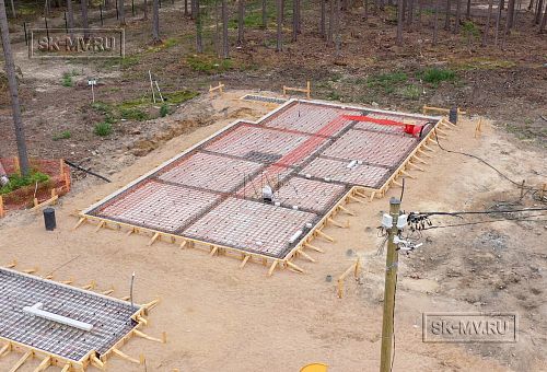 Монтаж индивидуального расчётного фундамента УШП PRO для строительства каркасного дома в Рощино 2, S заливки = 178 кв.м, Лениградская обл. - 23
