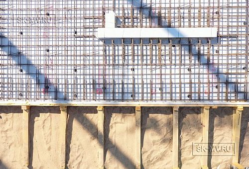 Монтаж индивидуального расчётного фундамента УШП PRO для строительства каркасного дома в Рощино 2, S заливки = 178 кв.м, Лениградская обл. - 5