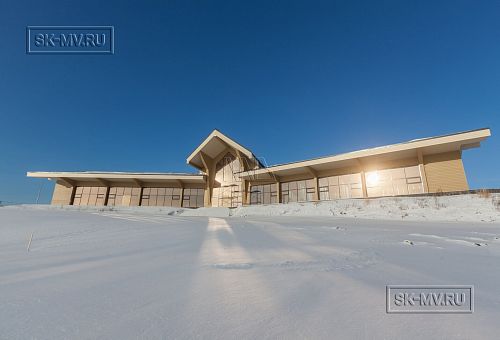 Построенный клубный дом с рестараном по технологии фахверк для гольф-клуба Земляничные поляны - 9