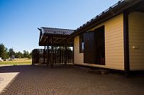 Фото репортаж с места строительства каркасного дома 155 кв м с эркером и террасой в п Овсяное - мини - 3