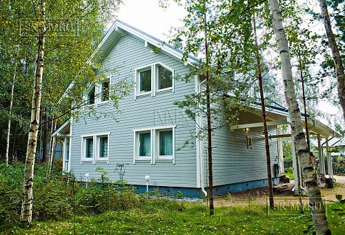 Строительство каркасного коттеджа с навесом для автомобиля и террасой в п Борисово - 6