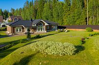 Одноэтажная усадьба в английском стиле в КП Галактика, технология каркас - мини - 5