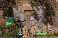 Монтаж индивидуального расчётного фундамента УШП PRO для строительства кирпичного дома в Рощино 2, S плиты = 530 кв.м, Лениградская обл. - мини - 17