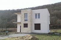 Небольшой газобетонный загородный дом в стиле хай тек строится в КП Наше место - мини - 2