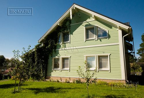 Строительство теплого каркасного дома 185 кв м для постоянного проживания в Северная корона 79 в Волочаевке - 12