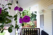 Строительство небольшого двухэтажного каркасного дома 165 кв м с бежевым сайдингом и зеленой крышей в СНТ Учитель - мини - 13