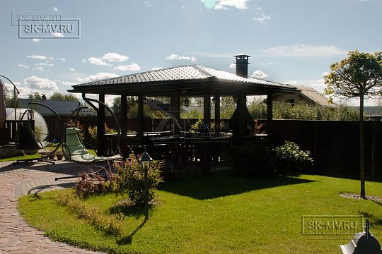 Беседки с барбекю и мангалом--2