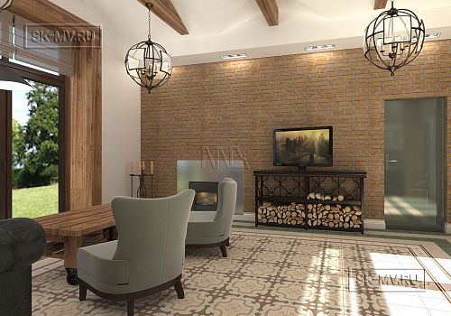 Проект "Дом на склоне" -- 3881