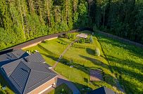 Одноэтажная усадьба в английском стиле в КП Галактика, технология каркас - мини - 10