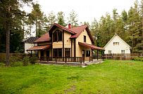 Строительство зимнего каркасного дома 175 кв м с эркером и мансардным этажом в п Вырица - мини - 14