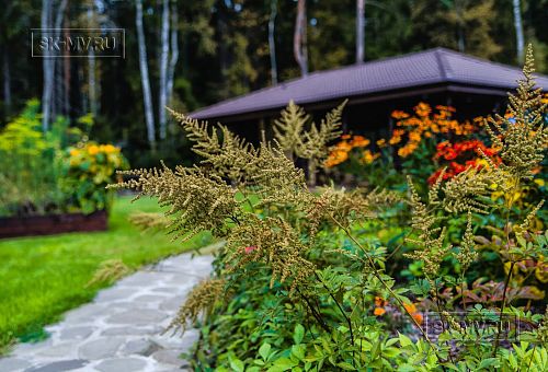 Ландшафтный дизайн участка в Сосновом бору 7 - 8