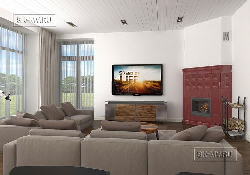 Проект "Дом на склоне" -- 3883