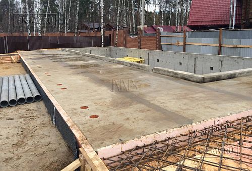 Монтаж фундамента УШП для строительства большого спа-комплекса 1000 кв м с бассейном в городе Котельники Московской области - 21