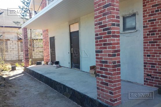 Фото репортаж с места строительства загородного коттеджа из газобетона с сауной внутри в Савое Ленобласти  - 28