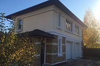 Строительство газобетонного гаража на 2 автомобиля 120 кв м в п Павлово 2 Московской области - мини - 4