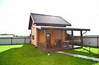 Построенный каркасный теплый дом 150 кв м с эркером и открытой террасой в п Горная Шальдиха - мини - 20