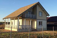 Энергоэффективный комбинированный дом Можайские сады площадью ок 150 кв м строится в Московской области - мини - 29