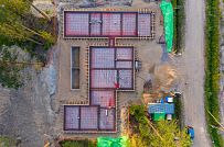 Монтаж индивидуального расчётного фундамента УШП PRO для строительства кирпичного дома в Рощино 2, S плиты = 530 кв.м, Лениградская обл. - мини - 4