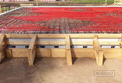 Монтаж индивидуального расчётного фундамента УШП PRO для строительства кирпичного одноэтажного дома в Репино, Лениградская обл. - 16