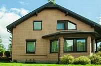 Строительство двухэтажного каркасного дома около 250 кв м с мансардными окнами и разноуровневой кровлей в п Володарский - мини - 24