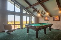 Фото репортаж с места строительства комбинированного дома площадью 1400 кв м с цоколем и СПА в д Пеники Ленобласти - мини - 7