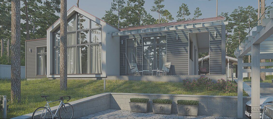 Преимущества одноэтажных домов и их строительства