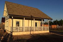 Энергоэффективный комбинированный дом Можайские сады площадью ок 150 кв м строится в Московской области - мини - 26