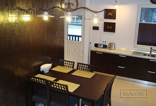 Дизайн интерьера каркасного дома с эркером в Комарово - 8