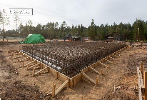 Монтаж индивидуального расчётного фундамента УШП PRO для строительства одноэтажного кирпичного дома в п. Рощино, Ленинградская обл. - 13