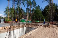 Монтаж индивидуального расчётного фундамента УШП PRO для строительства кирпичного дома в Рощино 2, S плиты = 530 кв.м, Лениградская обл. - мини - 51