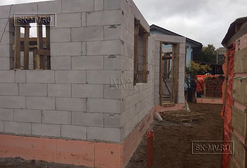Газобетонный дом строится в Пушкине - 3