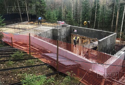 Монолитный дом строится в п Тарасово Ленинградской области - 13