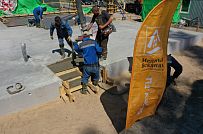 Монтаж индивидуального расчётного фундамента УШП PRO для строительства кирпичного двухэтажного дома в Рощино 2, S плиты = 340 кв.м, Лениградская обл. - мини - 25