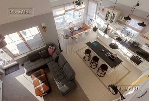 Дизайн интерьера каркасного дома в Оликах 3 - 73