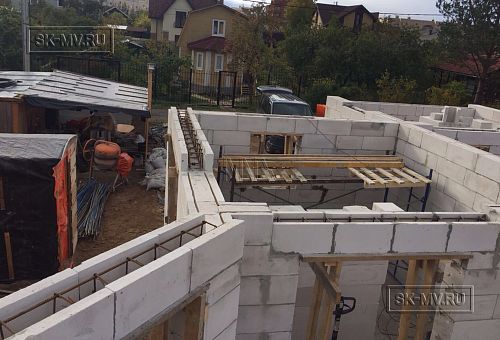 Газобетонный дом строится в Пушкине - 6