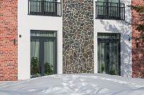 Фото репортаж с места строительства загородного коттеджа из газобетона с сауной внутри в Савое Ленобласти  - мини - 33