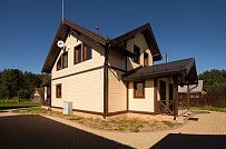 Фото репортаж с места строительства каркасного дома 155 кв м с эркером и террасой в п Овсяное - мини - 6