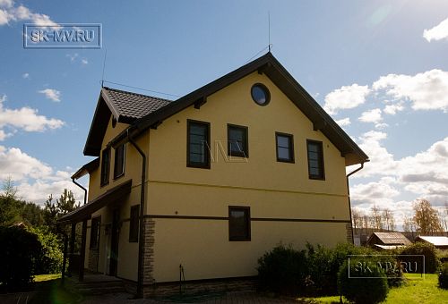 Фото отчет о построенном зимнем каркасном доме с мансардой Северная корода 61 в пос. Волочаевка - 31