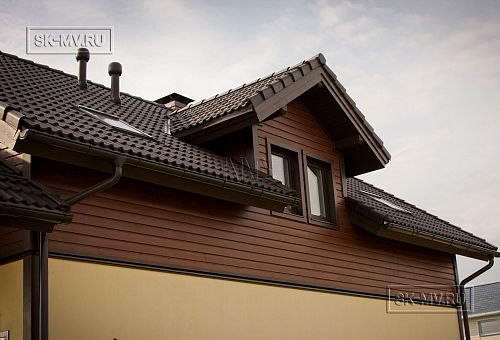 Строительство двухэтажного каркасного коттеджа 180 кв м в альпийском стиле в КП Смартвилль Москва - 17