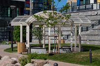 Строительство каркасных беседок по индивидуальному проекту в ЖК Legenda - мини - 18