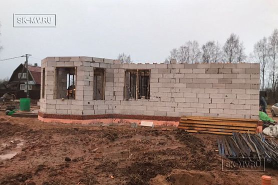 Энергоэффективный комбинированный дом построен в сочетании каркасной технологии и газобетона в селе Орлино в Гатчинском районе Ленинградской области - 8