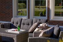 Одноэтажная усадьба в английском стиле в КП Галактика, технология каркас - мини - 26